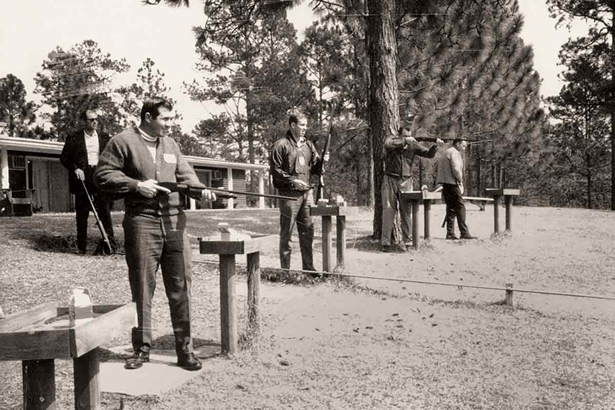 skeet shooting at Scrappin' Valley